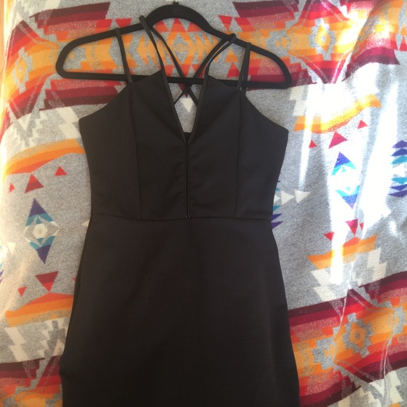 Black mini dress - Picture 4 of 5